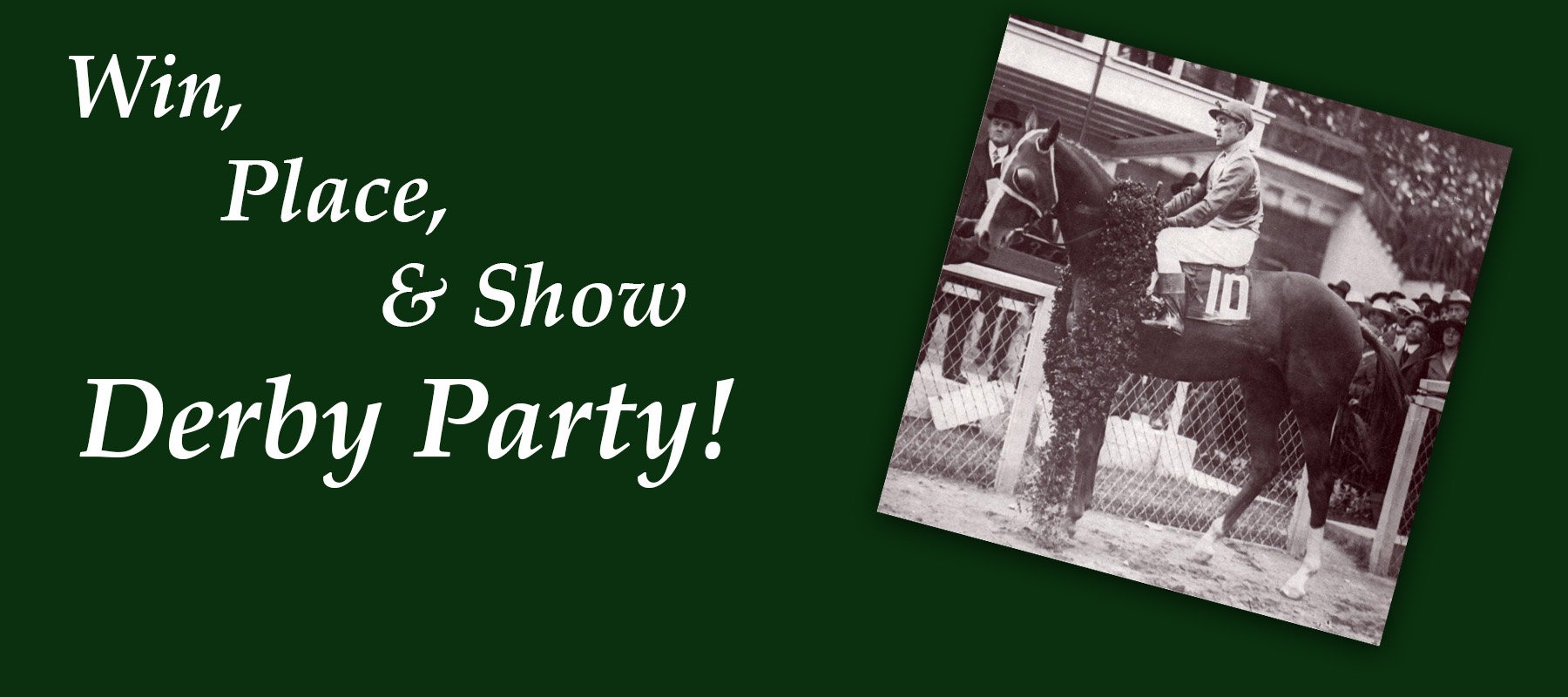 Win, Place, & Show Derby Party