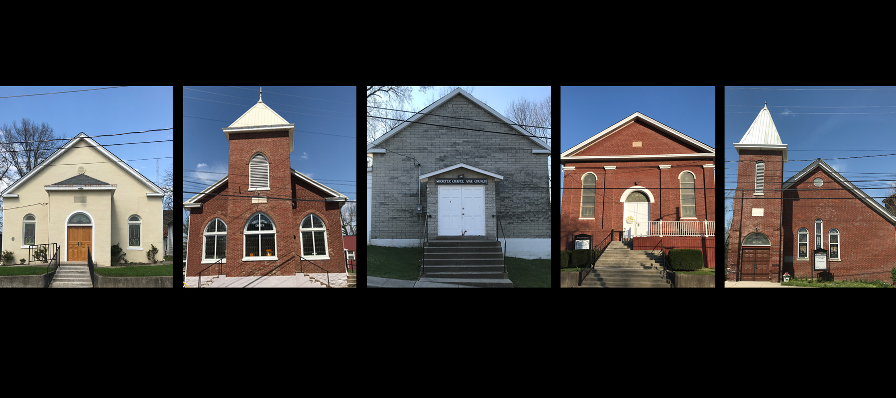 Historic African American Churches Tour, May 19th