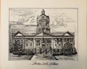 Limited Edition Bourbon County Courthouse print